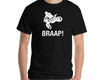 Men's black  MIRYKLE Dirt Bike And Braap T-shirt 