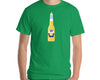 Men's Classic Green T-Shirt Corona Bottle Of MIRYKLE Clothing Co