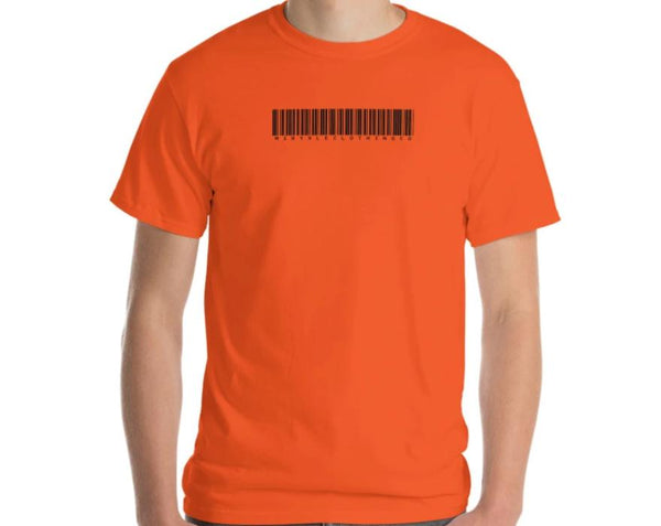 Short Sleeve T-Shirt Black Barcode