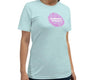 Women’s Short-Sleeve T-Shirt Pink Logo
