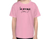 Youth Short Sleeve Little MIRYKLE Pink Ribbon T-Shirt