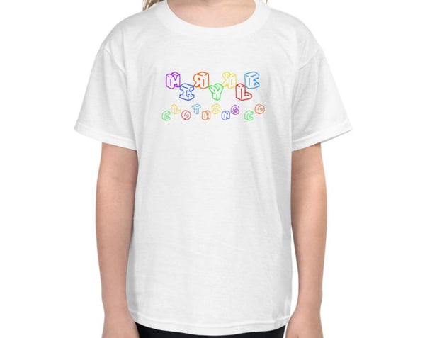 Youth Short Sleeve Little Multi Color MIRYKLE T-Shirt